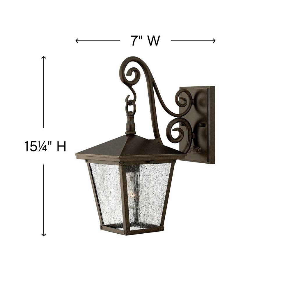 Hinkley Lighting Trellis Small Wall Mount Lantern