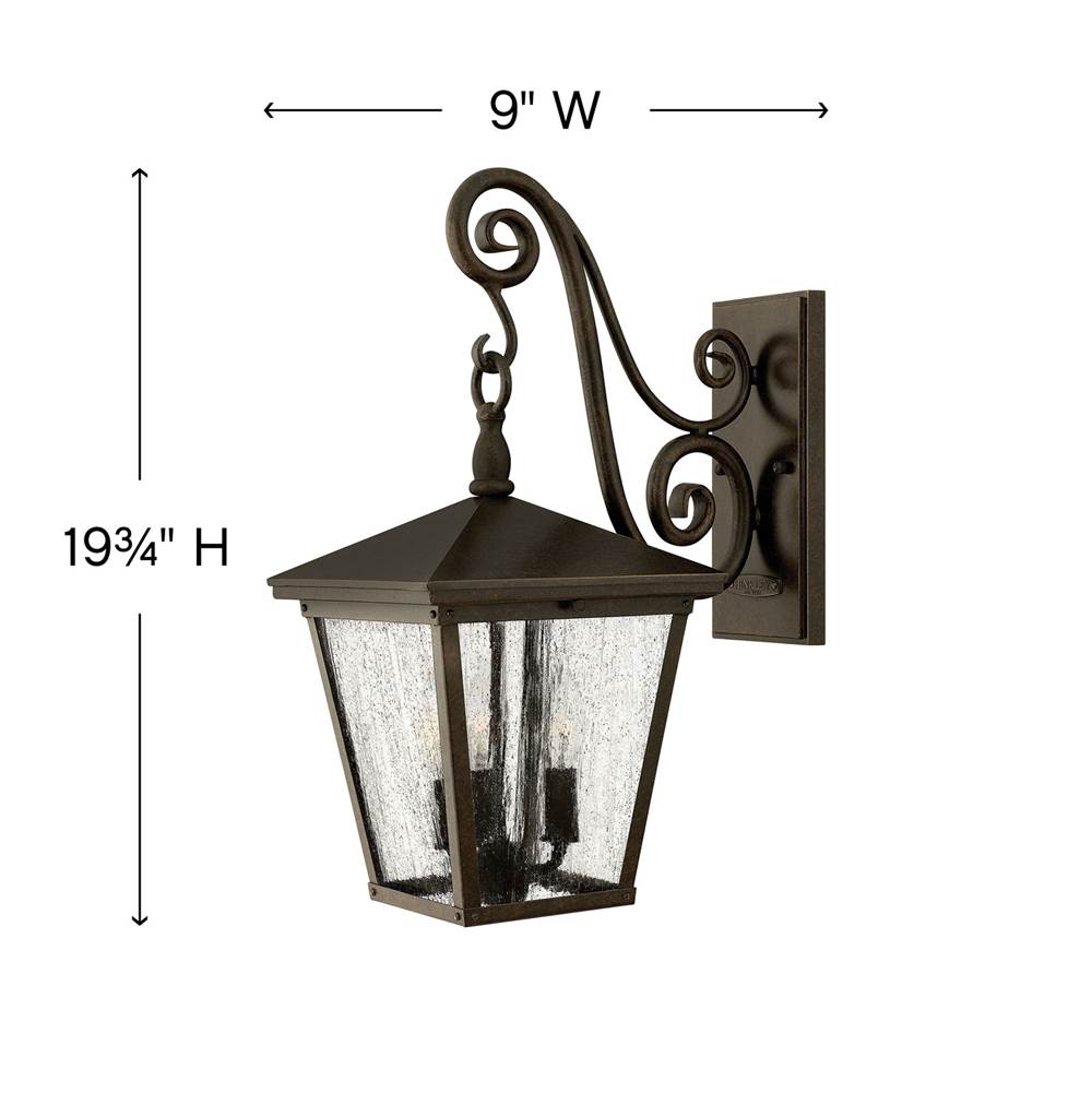 Hinkley Lighting Trellis Medium Wall Mount Lantern