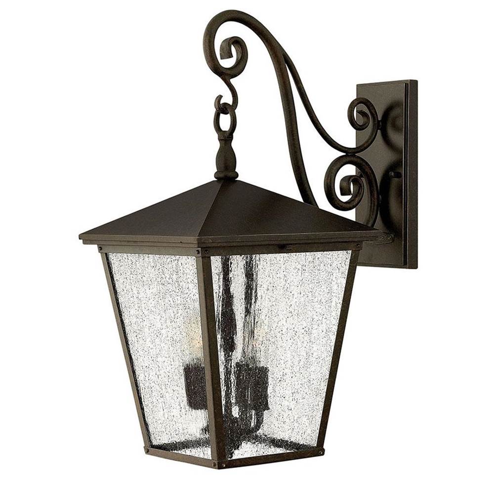 Hinkley Lighting 1435RB Regency Bronze Large Wall Mount Lantern Image 1