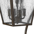 Hinkley Lighting 1436RB Regency Bronze Large Wall Mount Lantern With Scroll Image 5