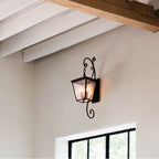 Hinkley Lighting 1436RB Regency Bronze Large Wall Mount Lantern With Scroll Image 4