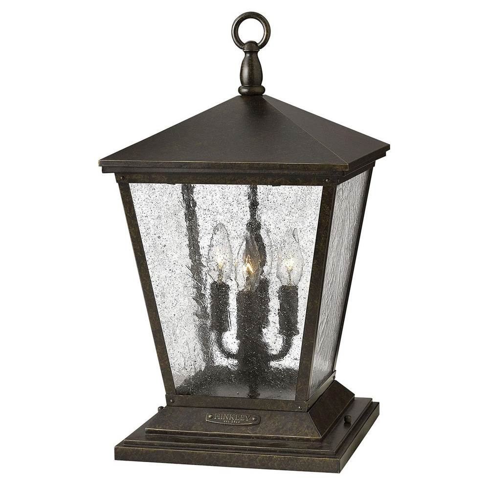 Hinkley Lighting 1437RB-LV Regency Bronze Large Pier Mount Lantern 12v Image 1