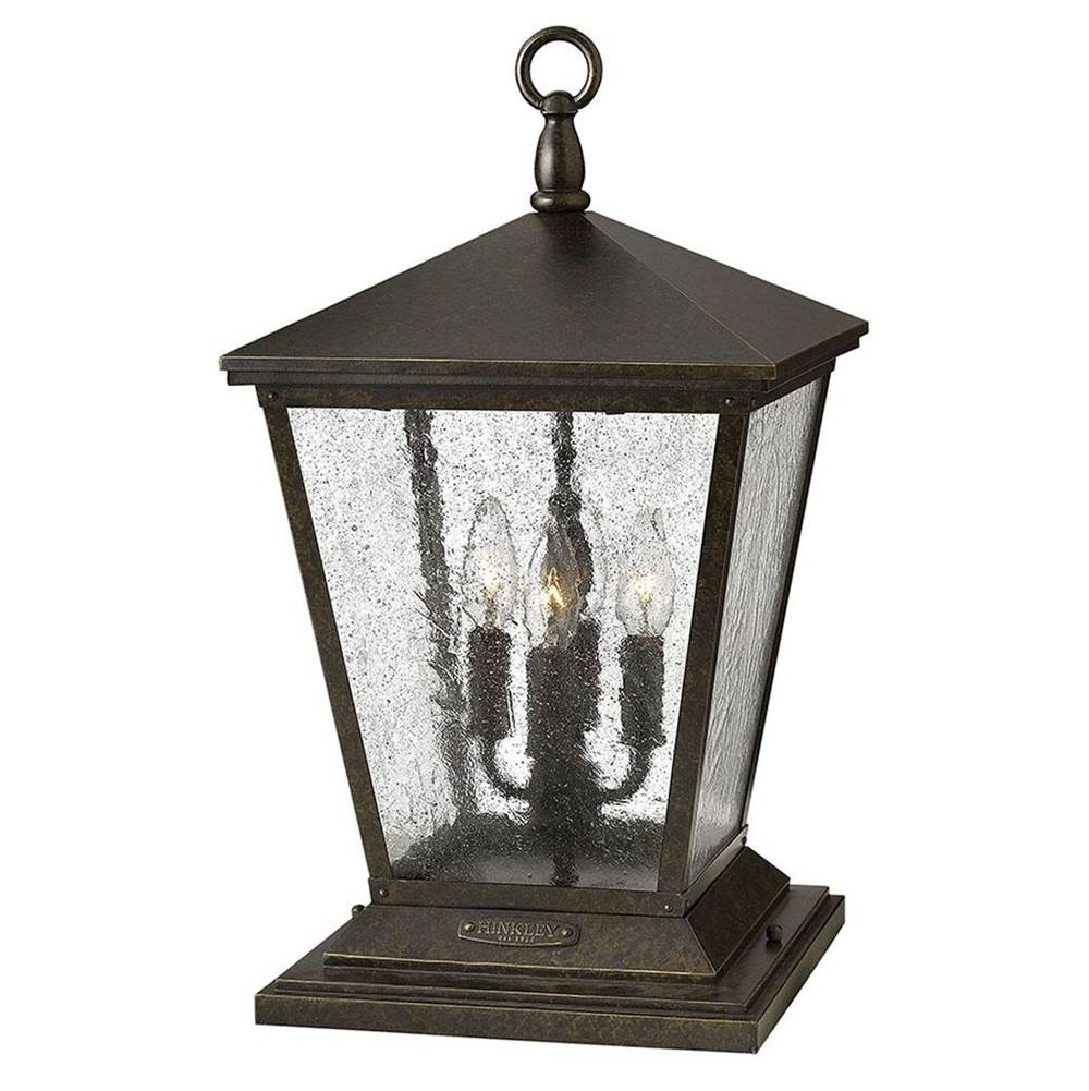 Hinkley Lighting 1437RB Regency Bronze Large Pier Mount Lantern Image 1