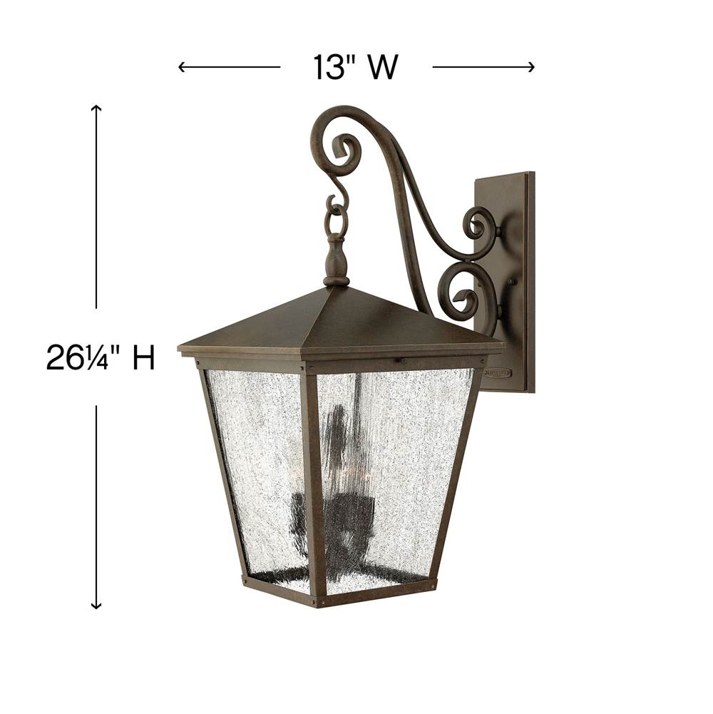 Hinkley Lighting Trellis Extra Large Wall Mount Lantern