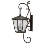 Hinkley Lighting 1439RB Regency Bronze Extra Large Wall Mount Lantern With Scroll Image 1