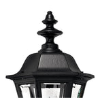 Hinkley Lighting 1440BK Black Large Wall Mount Lantern With Tail Image 3
