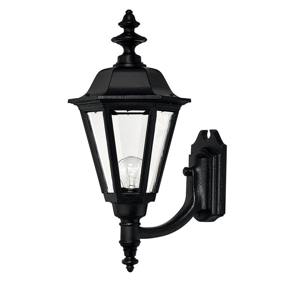 Hinkley Lighting 1449BK Black Large Wall Mount Lantern Image 1
