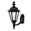 Hinkley Lighting 1449BK Black Large Wall Mount Lantern Image 1