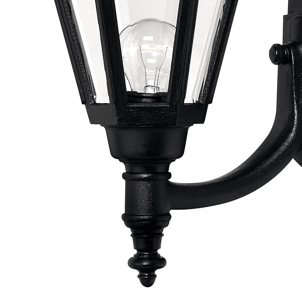 Hinkley Lighting 1449BK Black Large Wall Mount Lantern Image 4