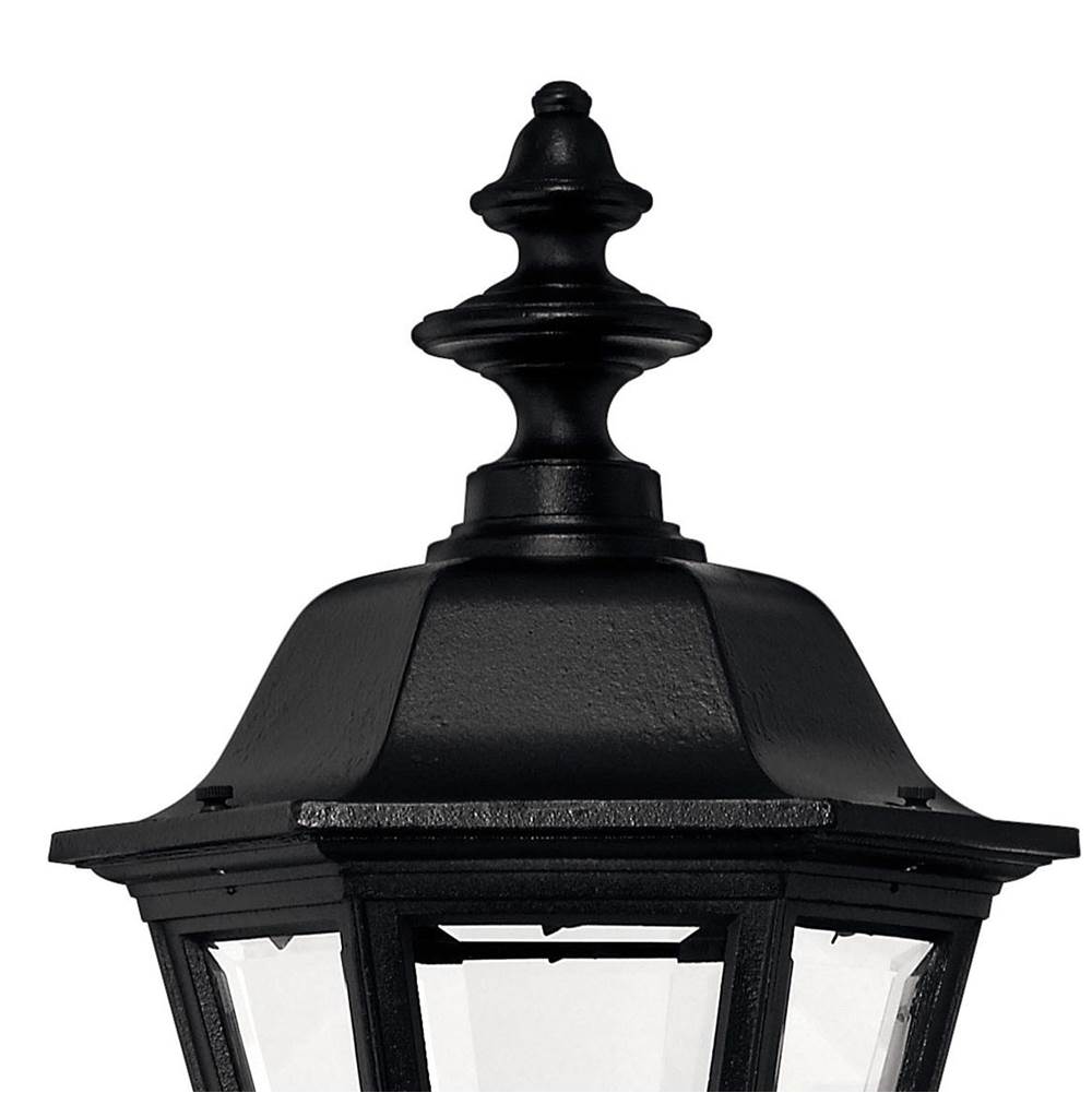 Hinkley Lighting 1449BK Black Large Wall Mount Lantern Image 3