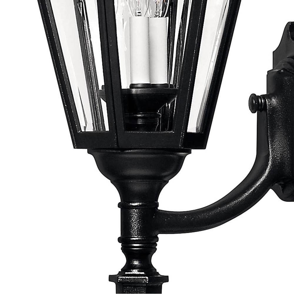 Hinkley Lighting 1470BK Black Extra Large Wall Mount Lantern Image 4
