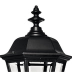 Hinkley Lighting 1470BK Black Extra Large Wall Mount Lantern Image 3