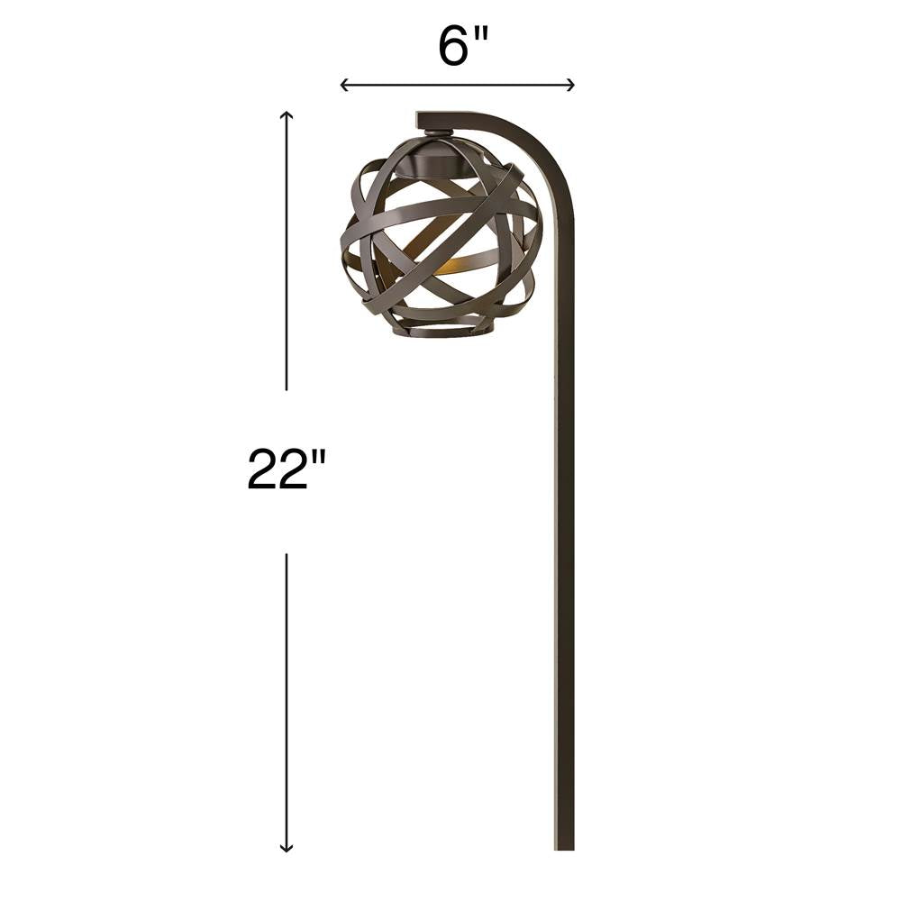 Hinkley Lighting 1504BZ Bronze Carson Led Path Light Image 3