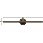 Hinkley Lighting 15063MR Museum Bronze Terrace Large Sign Light Image 4