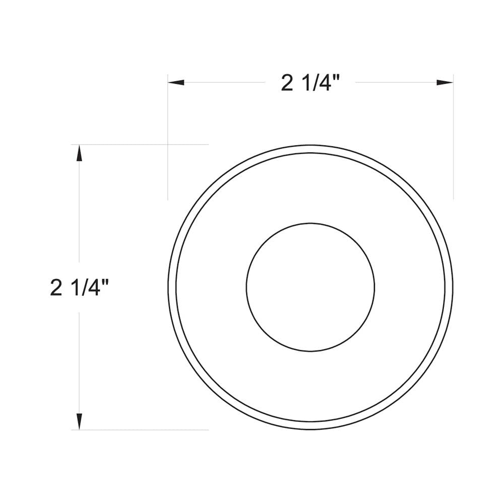 Hinkley Lighting 15075SS Stainless Steel Dot Led Large Round Button Light Image 2