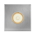 Hinkley Lighting 15085SS Stainless Steel Dot Led Large Square Button Light Image 3