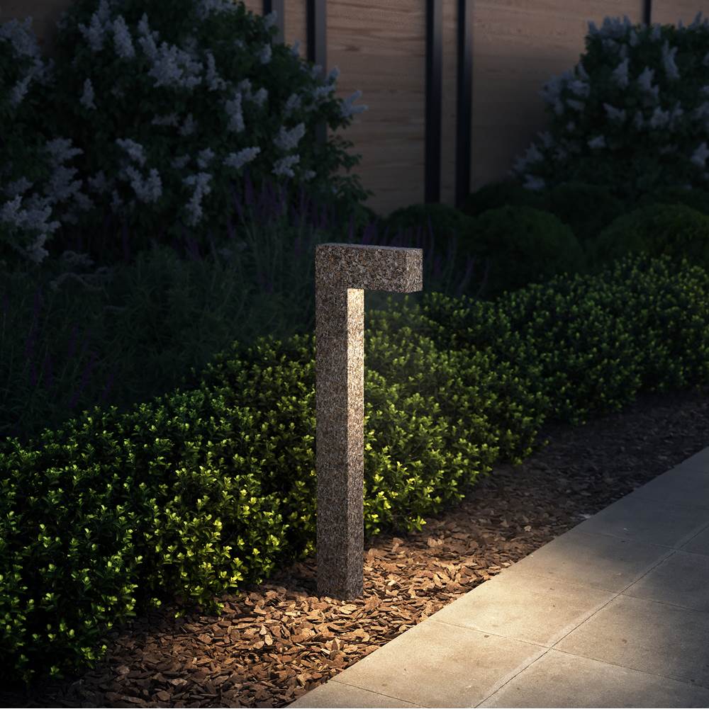 Hinkley Lighting 1518QS-LL Quarry Stone 12v Large Led Path Light Image 3