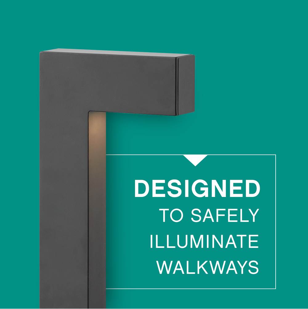 Hinkley Lighting 1518SK-LL Satin Black Atlantis Large Led Path Light Image 3