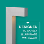 Hinkley Lighting 1518TT-LL Titanium Atlantis Large Led Path Light Image 4