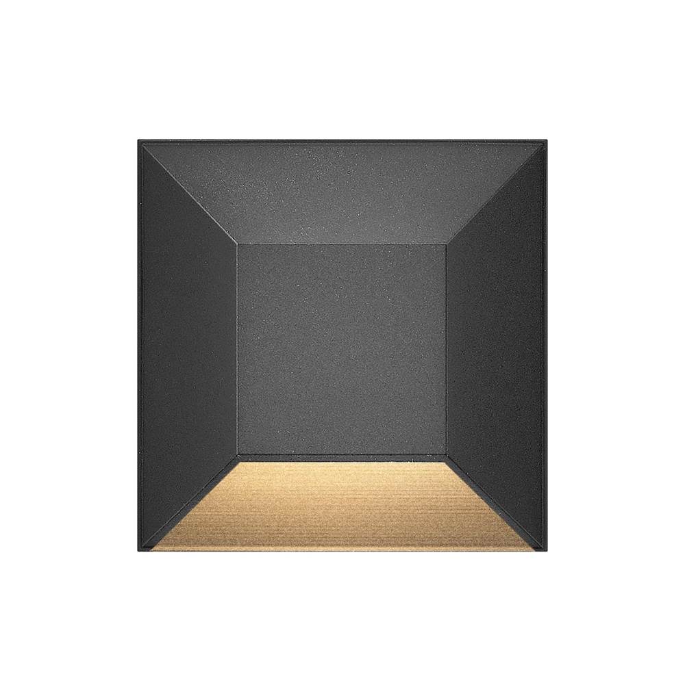 Hinkley Lighting 15222BK Black Nuvi Square Deck Sconce Image 1