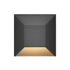 Hinkley Lighting 15222BK Black Nuvi Square Deck Sconce Image 1