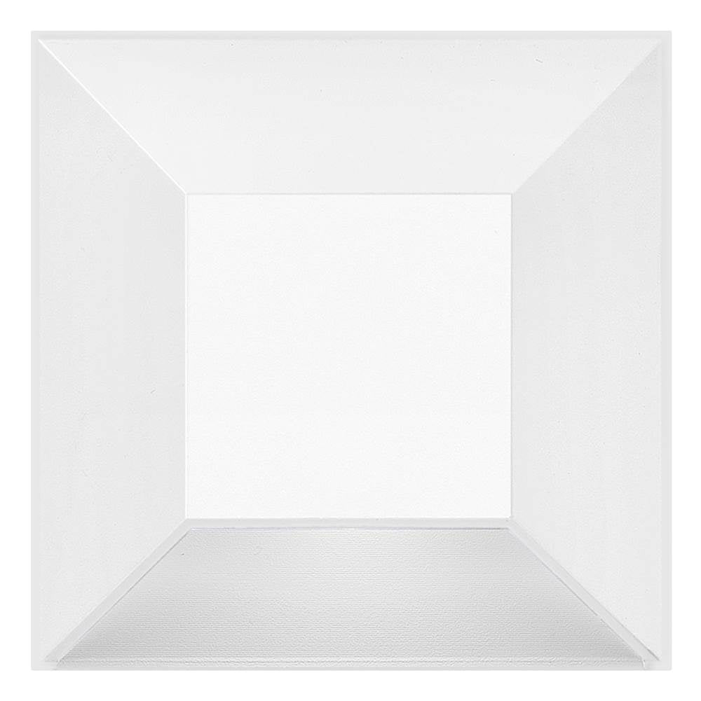 Hinkley Lighting 15222MW Matte White Nuvi Square Deck Sconce Image 4