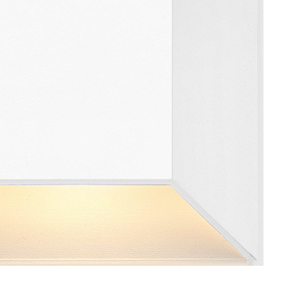 Hinkley Lighting 15222MW Matte White Nuvi Square Deck Sconce Image 3