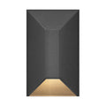 Hinkley Lighting 15223BK Black Nuvi Small Rectangular Deck Sconce Image 1