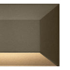 Hinkley Lighting 15225BZ Bronze Nuvi Medium Rectangular Deck Sconce Image 3
