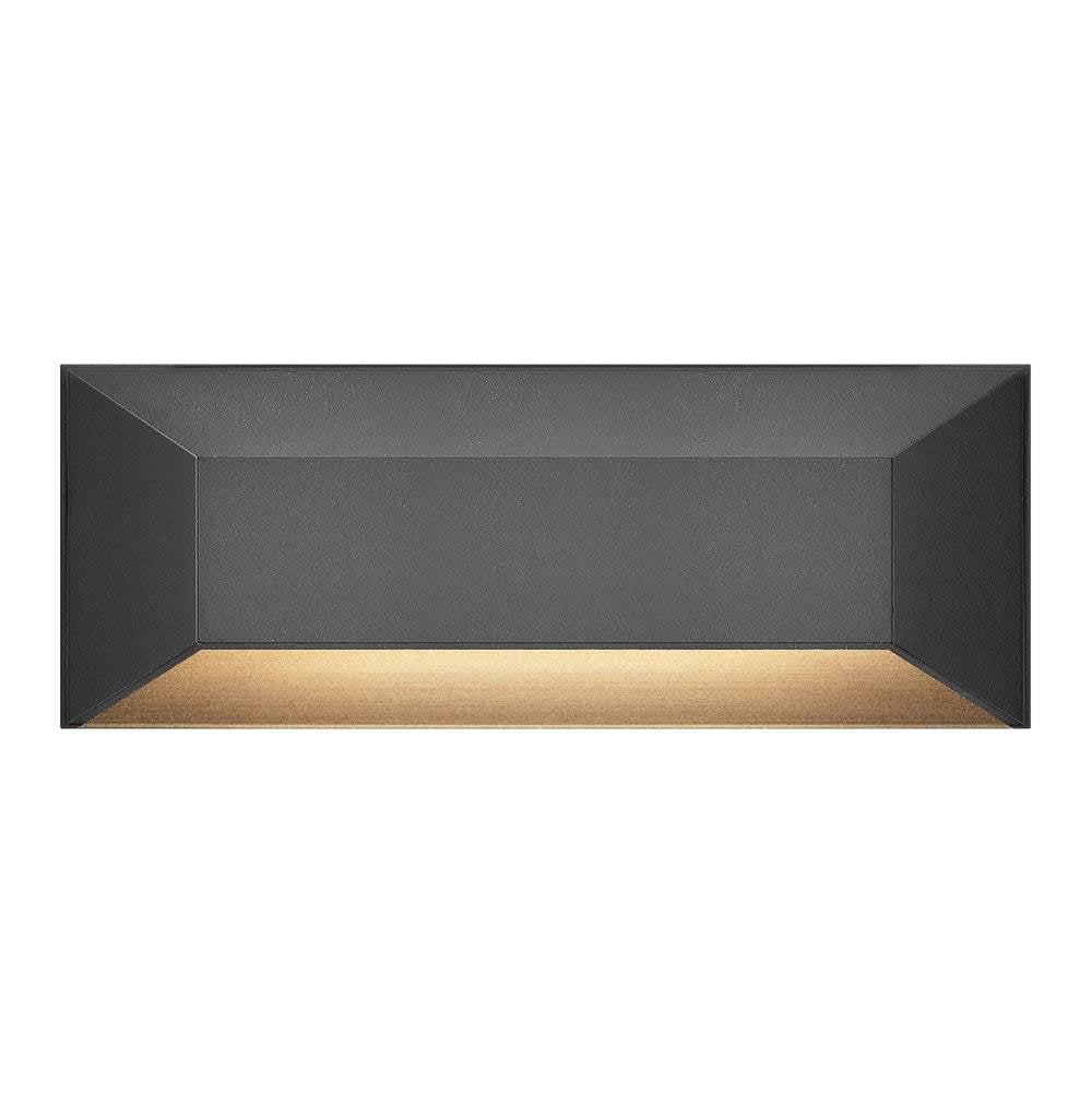 Hinkley Lighting 15228BK Black Nuvi Large Rectangular Deck Sconce Image 1