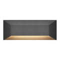 Hinkley Lighting 15228BK Black Nuvi Large Rectangular Deck Sconce Image 1
