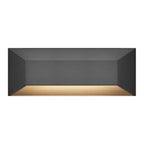 Hinkley Lighting 15228BK Black Nuvi Large Rectangular Deck Sconce Image 1