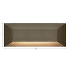 Hinkley Lighting 15228BZ Bronze Nuvi Large Rectangular Deck Sconce Image 4