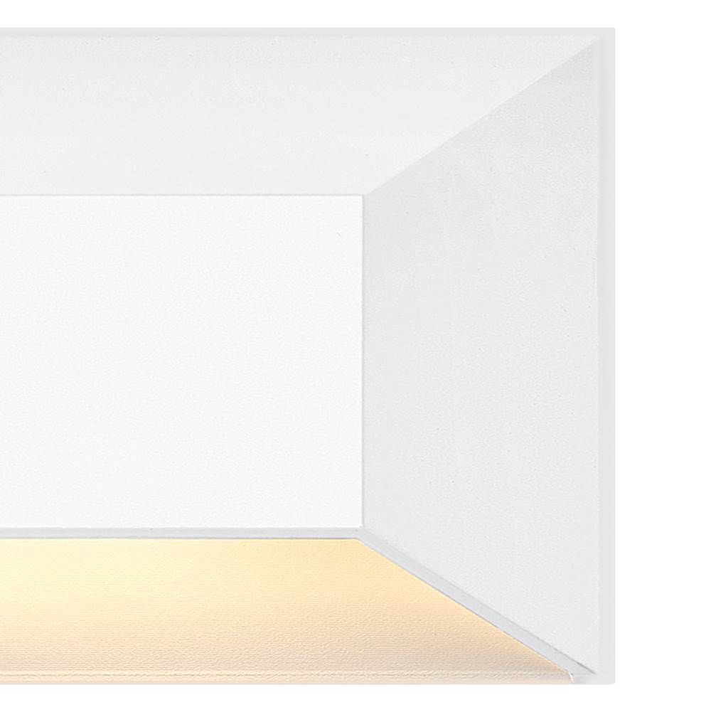 Hinkley Lighting 15228MW Matte White Nuvi Large Rectangular Deck Sconce Image 5