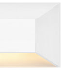 Hinkley Lighting 15228MW Matte White Nuvi Large Rectangular Deck Sconce Image 5