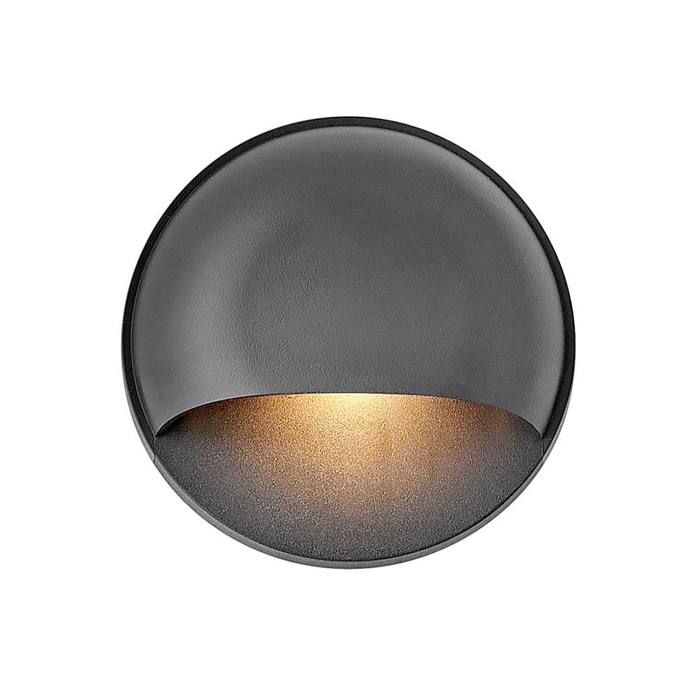 Hinkley Lighting 15232BK Black Nuvi Round Deck Sconce Image 1