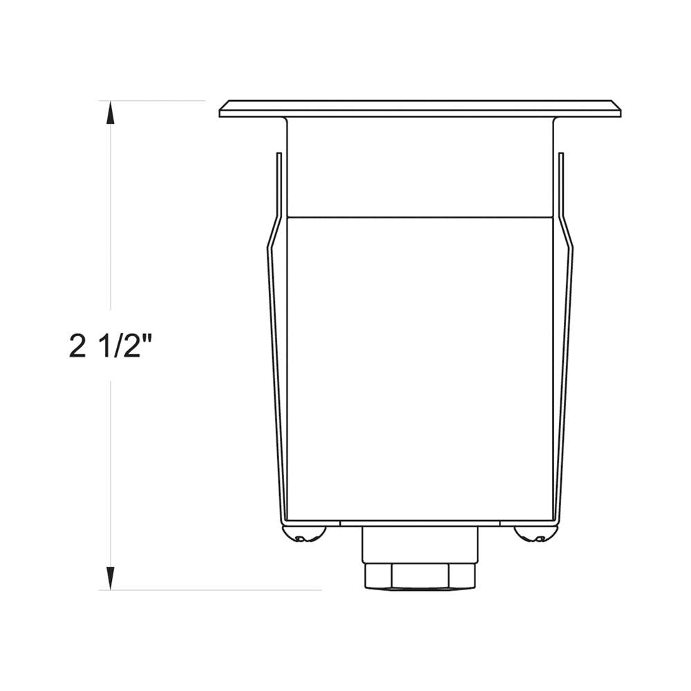 Hinkley Lighting 15242SS Stainless Steel Tilt Led Square Wall Light Image 2
