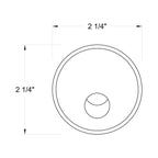 Hinkley Lighting 15252SS Stainless Steel Tilt Led Round Wall Light Image 2