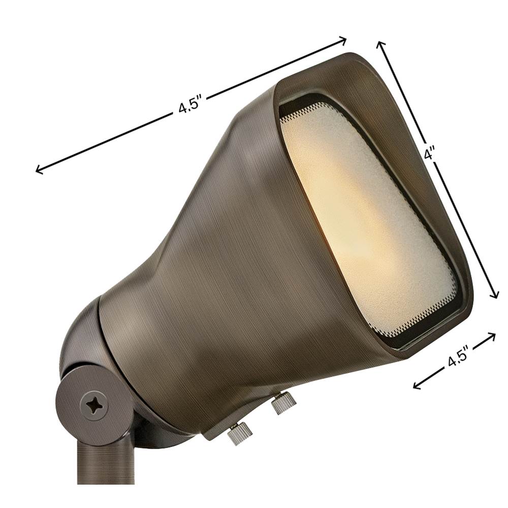Hinkley Lighting 15300MZ-LL Matte Bronze Flood Spot Light W/ Mr16 Led Lamp 12v Image 7