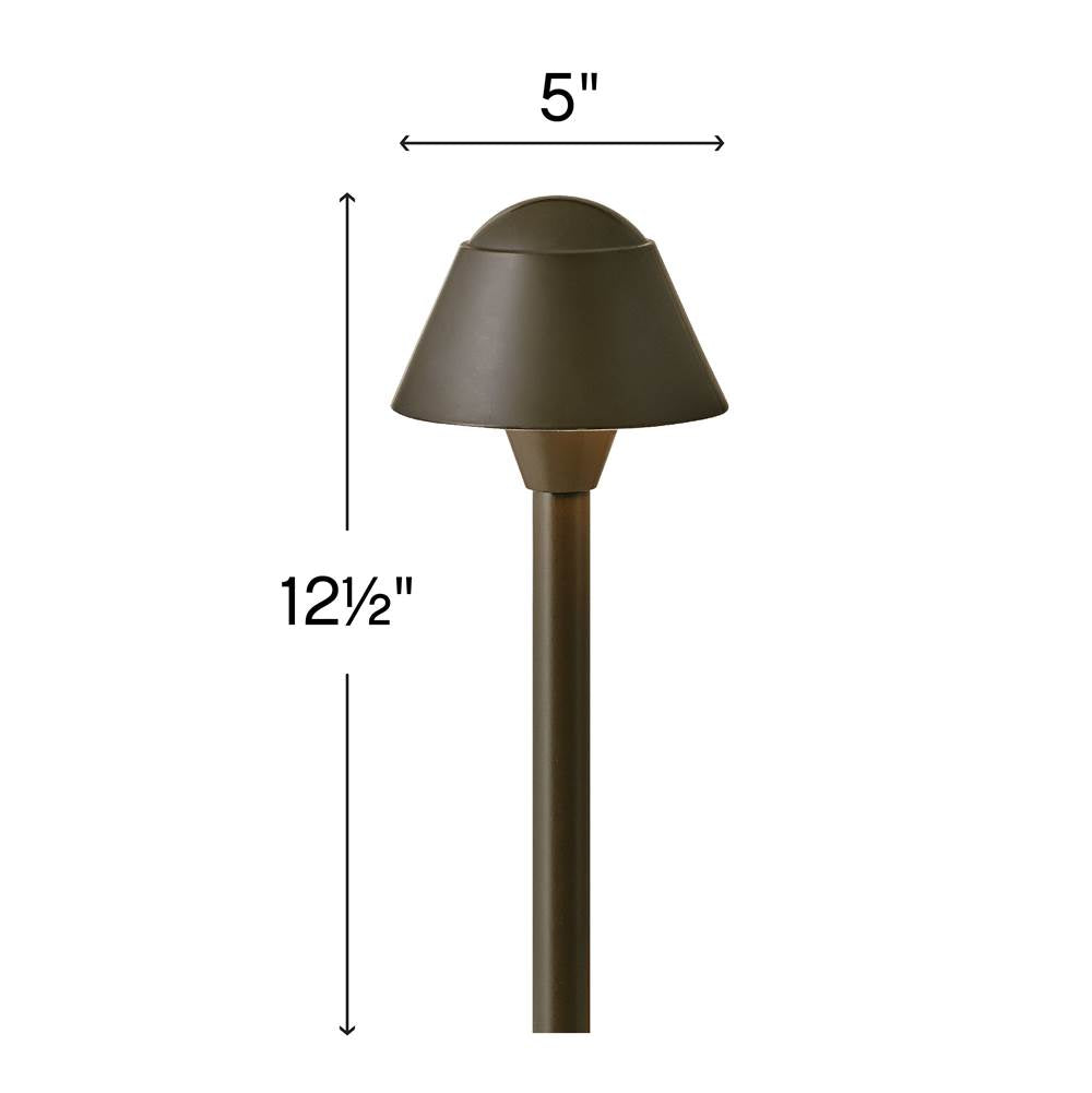 Hinkley Lighting 1531BZ Bronze Rex Small Led Path Light Image 2
