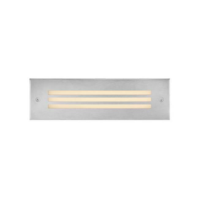 Hinkley Lighting 15335SS Stainless Steel Dash Led Louvered Brick Light Large Image 1