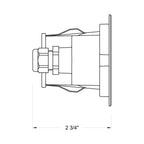 Hinkley Lighting 15344SS Stainless Steel Dash Led Flat Brick Light Small Image 2