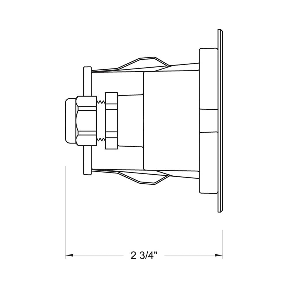 Hinkley Lighting 15344SS Stainless Steel Dash Led Flat Brick Light Small Image 2
