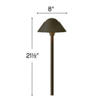 Hinkley Lighting 1534BZ Bronze Rex Large Led Path Light Image 2