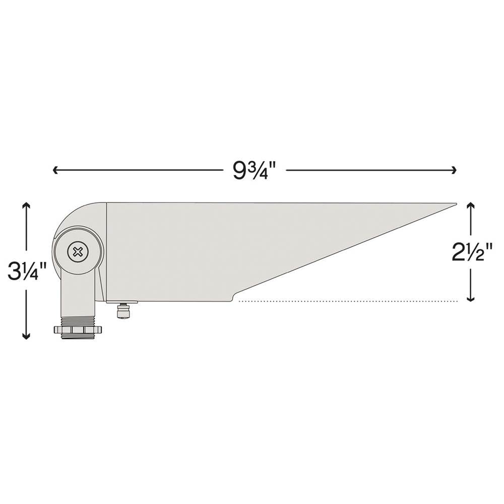 Hinkley Lighting 1535BZ Bronze Mr16 Spot Light With Long Cowl Image 2