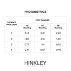 Hinkley Lighting 15444ST Sandstone Nuvi Small Deck Sconce Image 4