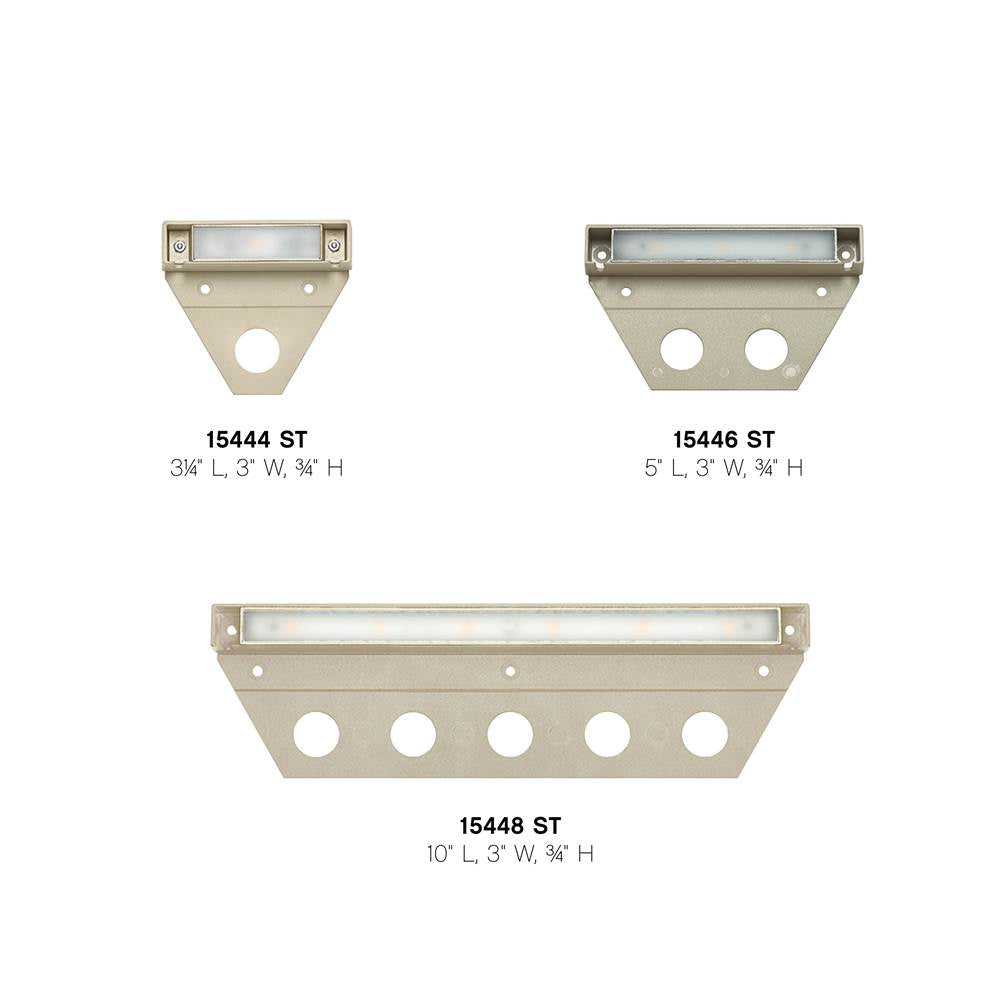 Hinkley Lighting 15446ST Sandstone Nuvi Medium Deck Sconce Image 3