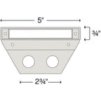 Hinkley Lighting 15446ST Sandstone Nuvi Medium Deck Sconce Image 2