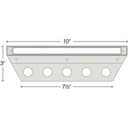 Hinkley Lighting 15448TT Titanium Nuvi Large Deck Sconce Image 5
