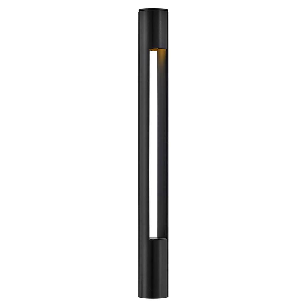 Hinkley Lighting 15501SK Satin Black Atlantis Round Small Bollard Image 6